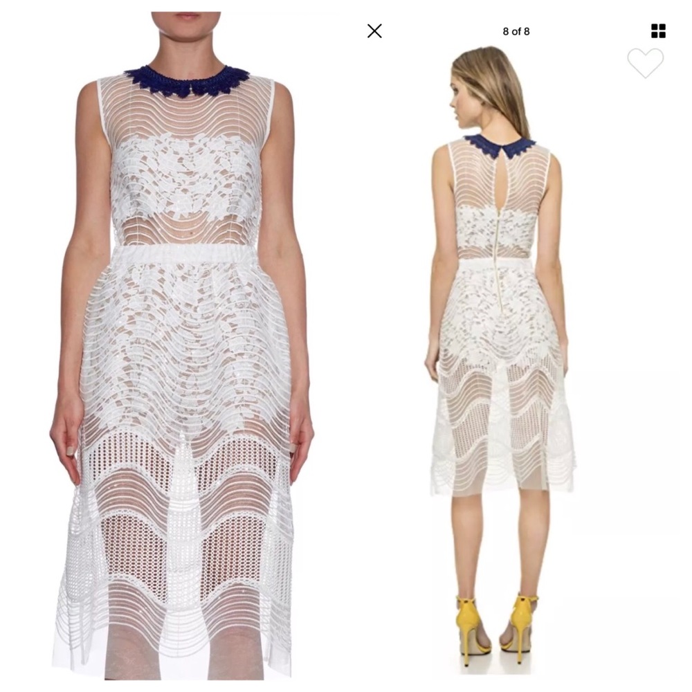 Self-Portrait Iris dress - size 8